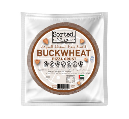 Buckwheat crust front