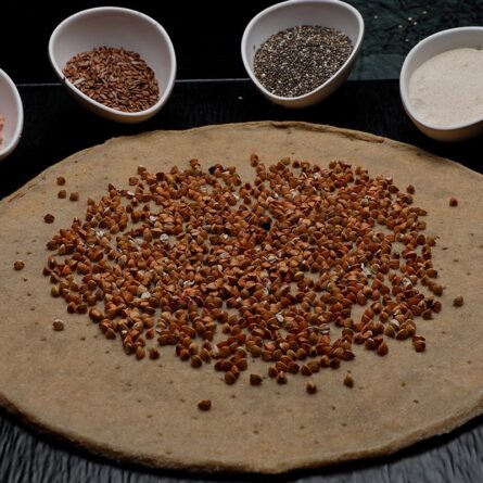 Buckwheat Pizza Crust – 14.3gms Dietary Fiber | Gluten Free | Pack of 2